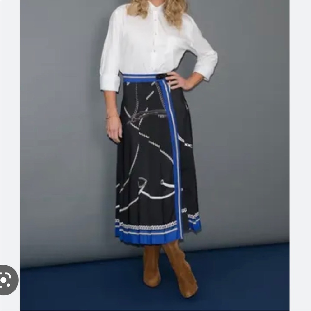 New Massimo Dutti MIDI Skirt, xs, US 2